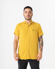 Men's Mustard Shirt (Chalis)