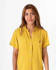 Women's Mustard Shirt (Chalis)