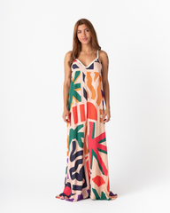 Women's Long Dress Amor Sensible Multicolor