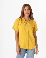 Women's Mustard Shirt (Chalis)
