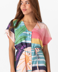 Women's Short Dress Amor Sensible Multicolor