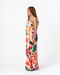 Women's Long Dress Amor Sensible Multicolor