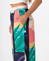 Women's Isleña Pura Multicolor Pants (Nautical Fabric)