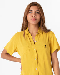 Women's Mustard Shirt (Chalis)