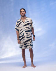 Camisa Hombre Diving Life X Bohio (Rayon) 2025
