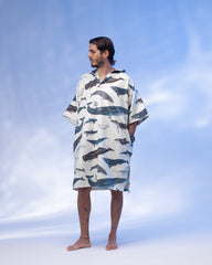 Poncho Microfibra Diving Life X Bohío 2025