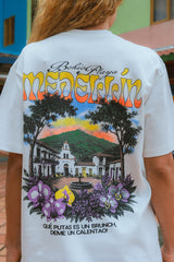 Unisex Raw Cotton Mid-Oversized Medellín Cities T-Shirt (250 gsm)