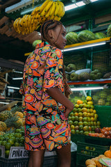 Camisa Mujer Joyas 2 Frutica Del Caribe (Rayón)