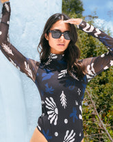 Body mujer Renacer Negro (Mesh)