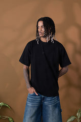 Camiseta Oversize Negro 270 gr