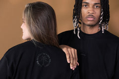 Camiseta Oversize Negro 270 gr