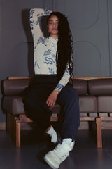 Unisex Renacer Black Cargo Pants (Polyester)