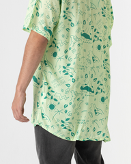Men's Wellbeing Mint Green Shirt (Chalis)