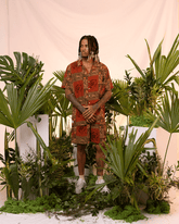 Men's Metamorphosis Bugs Shirt (Rayon)