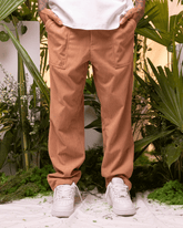 Unisex Brown Corduroy Pants