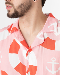 Men's Pink Lifesaver Shirt (Chalis)