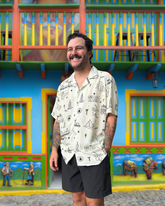 Men’s Medellín Florece Shirt (Rayon)