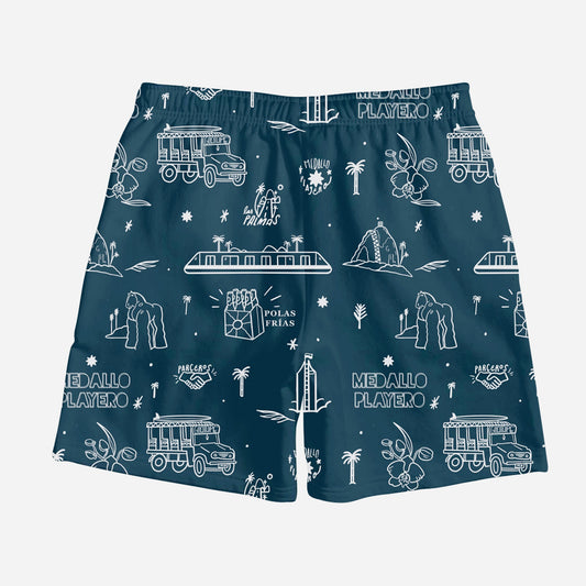 Short unisex Medallo Playero