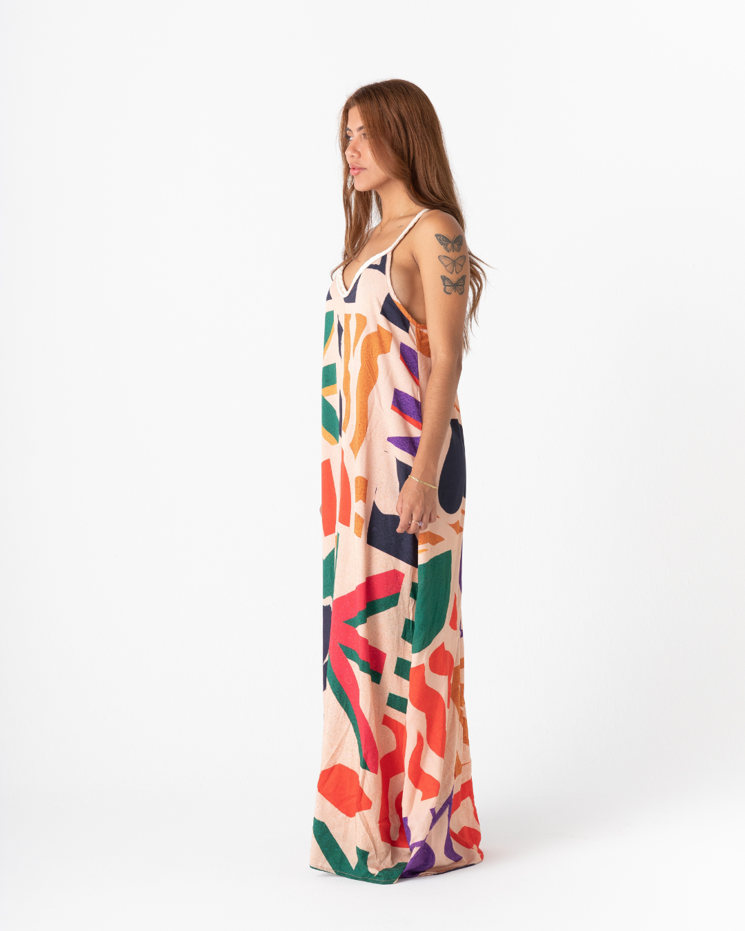 Women's Long Dress Amor Sensible Multicolor