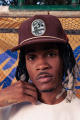 Criollo Football Brown Corduroy Baseball Cap