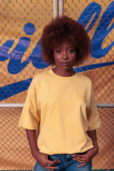 Unisex Basic Criollo Football Yellow T-Shirt