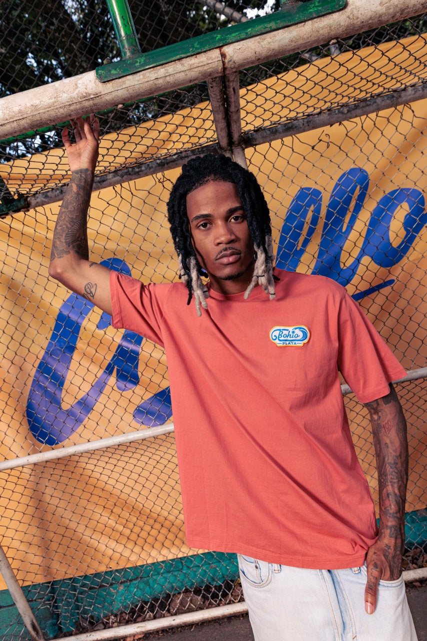 Unisex Criollo Football Pastel Palm Tree T-Shirt