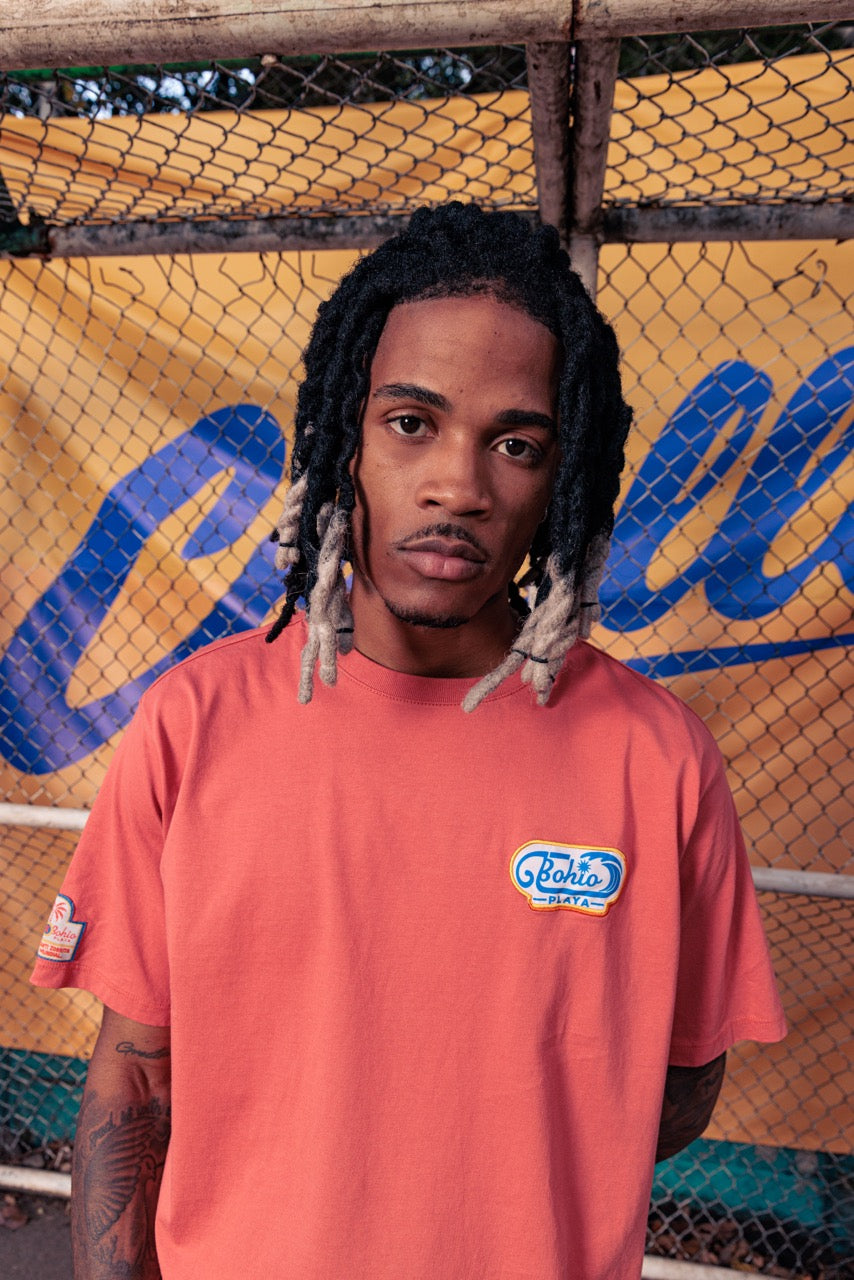 Unisex Criollo Football Pastel Palm Tree T-Shirt