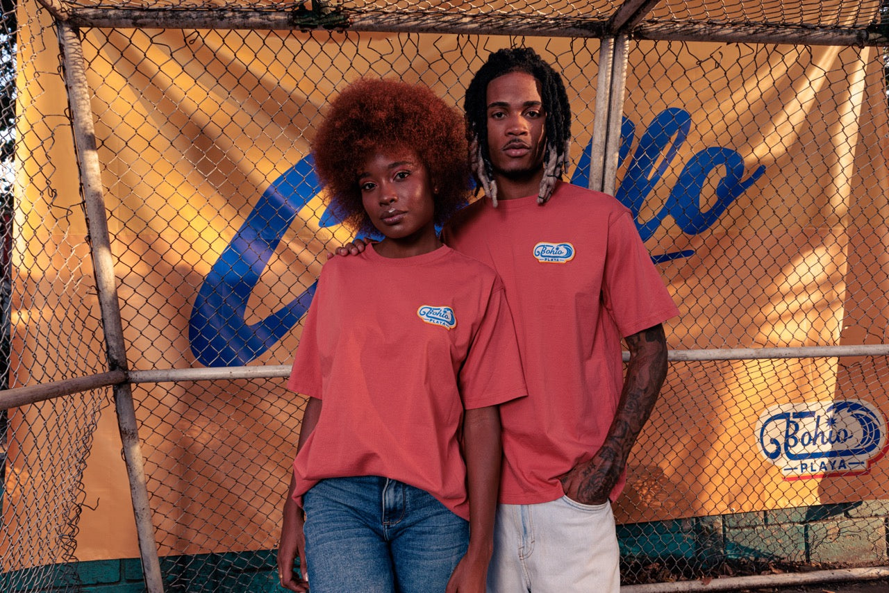 Unisex Criollo Football Pastel Palm Tree T-Shirt