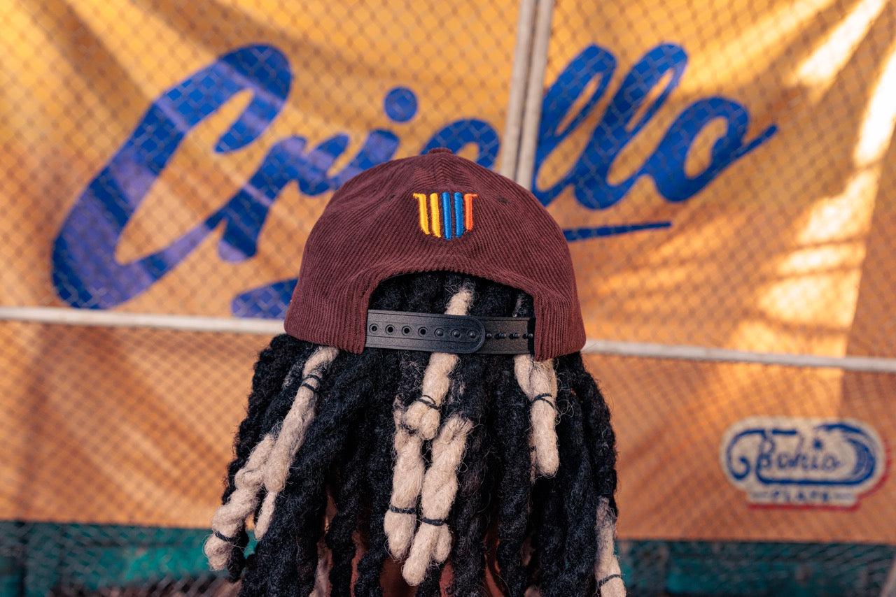 Criollo Football Brown Corduroy Baseball Cap
