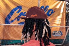 Criollo Football Brown Corduroy Baseball Cap