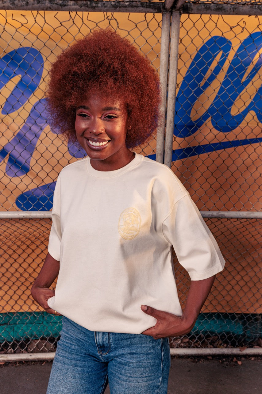 Unisex Basic Criollo Football Raw Cotton T-Shirt