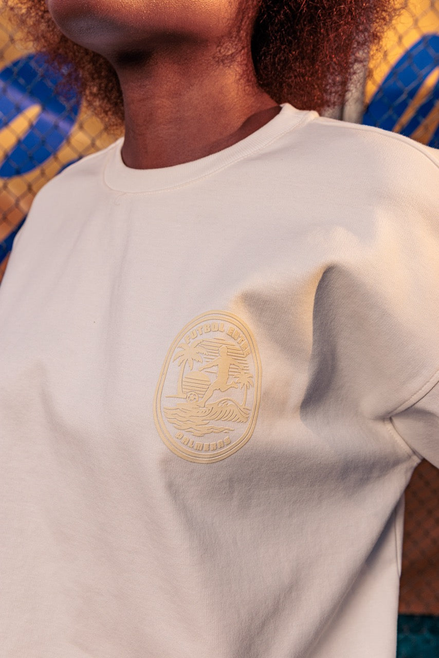 Unisex Basic Criollo Football Raw Cotton T-Shirt