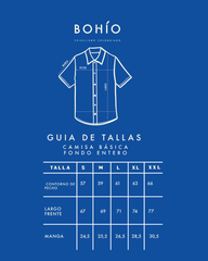 Camisa Unisexe Negra Bohío (Chalis)