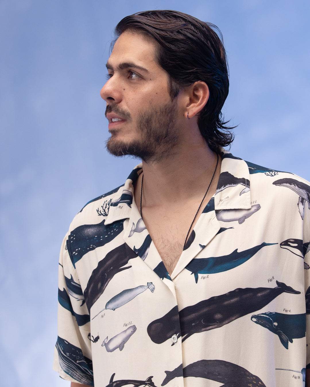 Camisa Hombre Diving Life X Bohio (Rayon) 2025