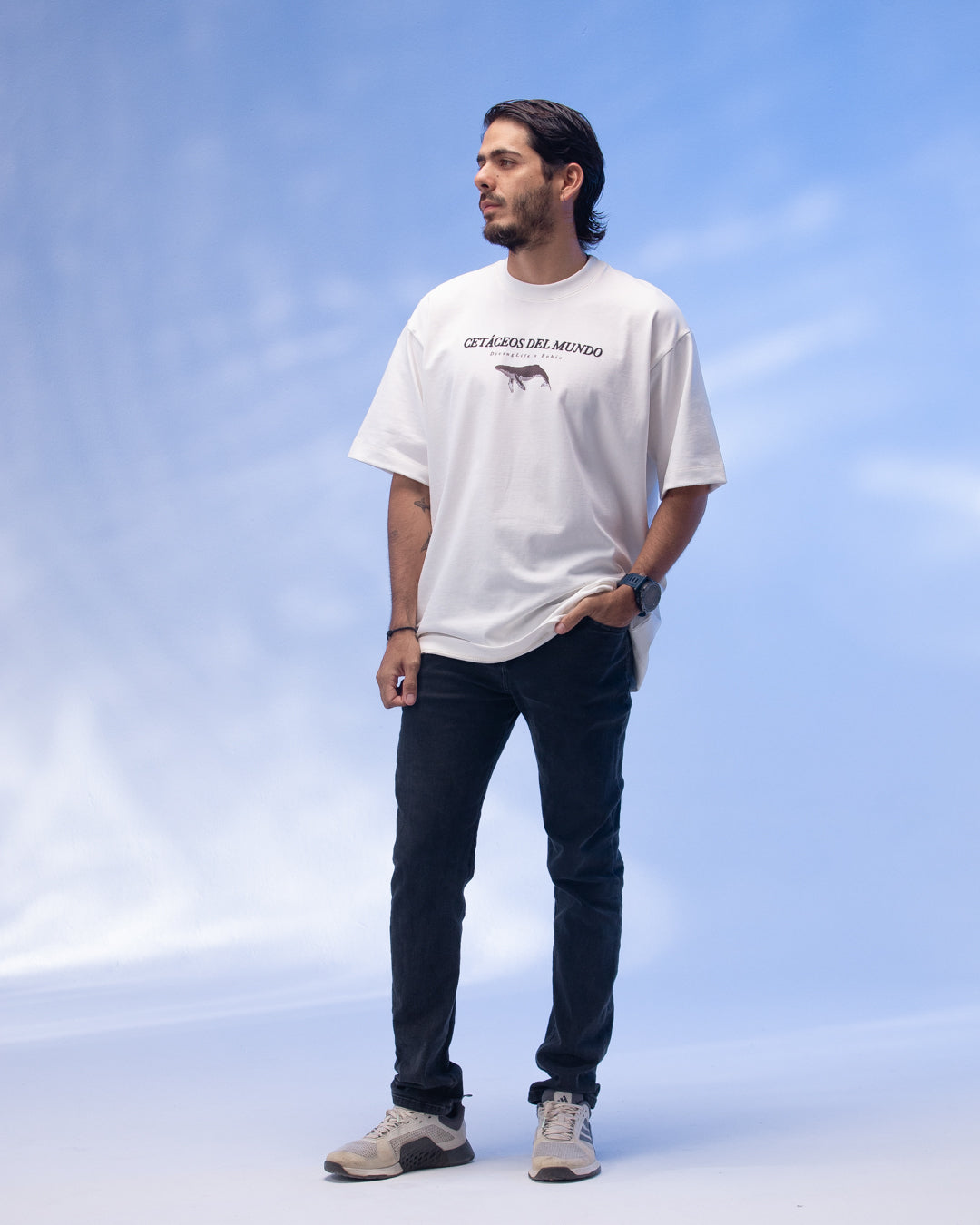Camiseta Unisex Oversize Diving Life X Bohio Crudo (Algodón 320 Gr) 2025