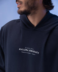 Hoodie Unisex Diving Life X Bohio Azul Oscuro (Algodón 100%)  2025