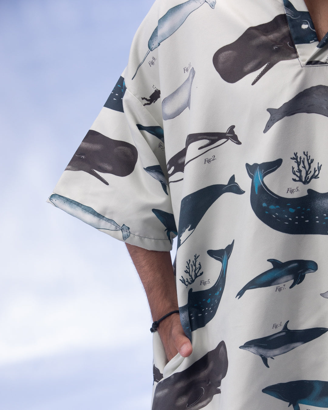 Poncho Microfibra Diving Life X Bohío 2025