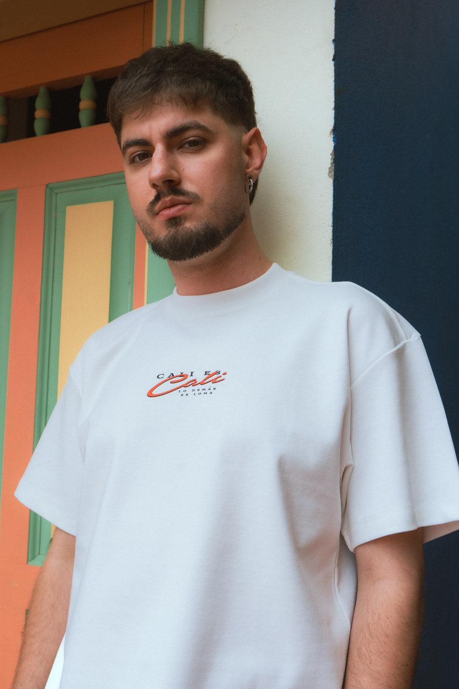 Unisex Raw Cotton Mid-Oversized Cali Cities T-Shirt (250 gsm)