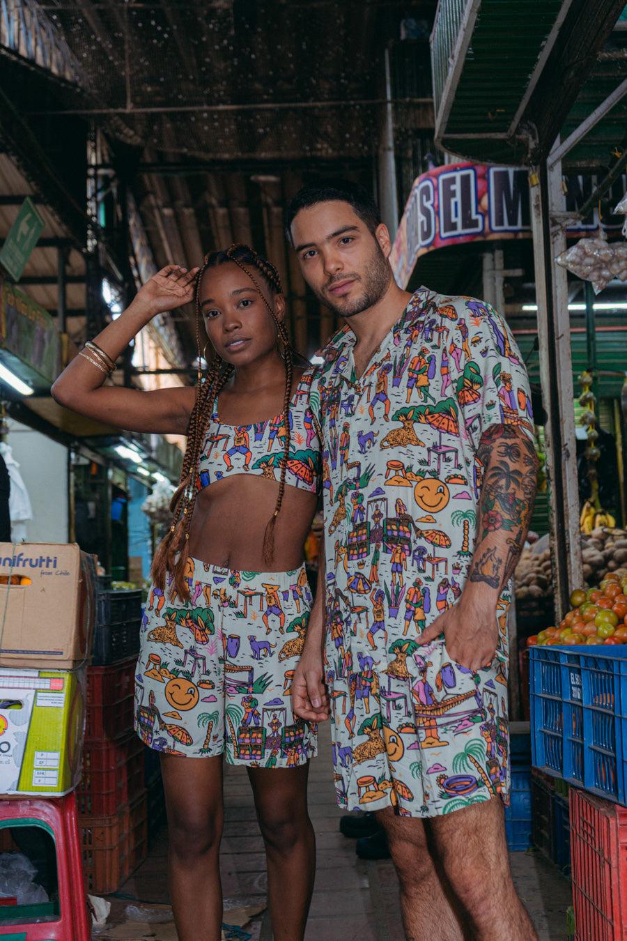 Short Unisex Joyas 2 Casa Del Ritmo (Rayón)