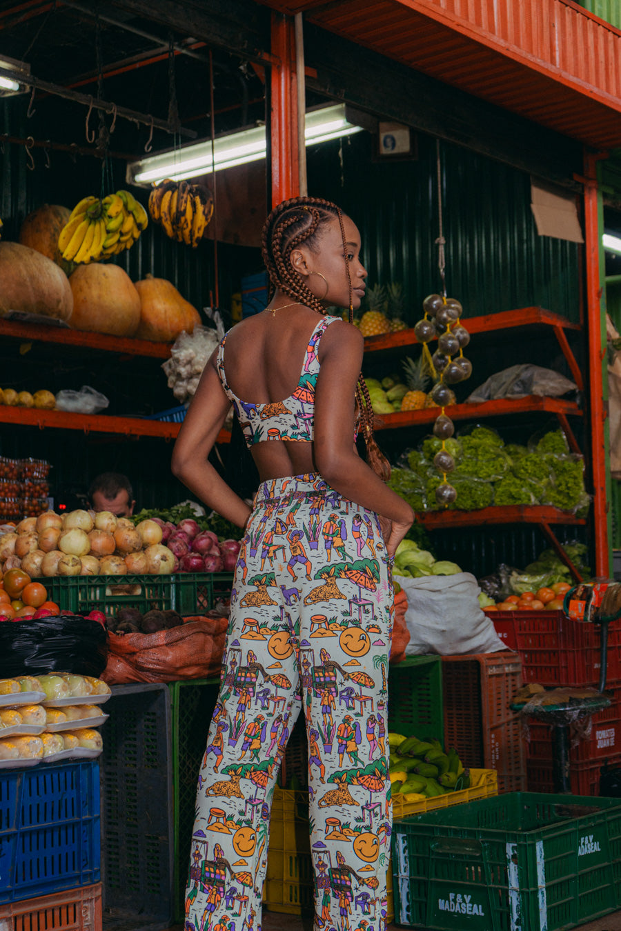 Pantalón Mujer Joyas 2 Casa Del Ritmo (Rayón)