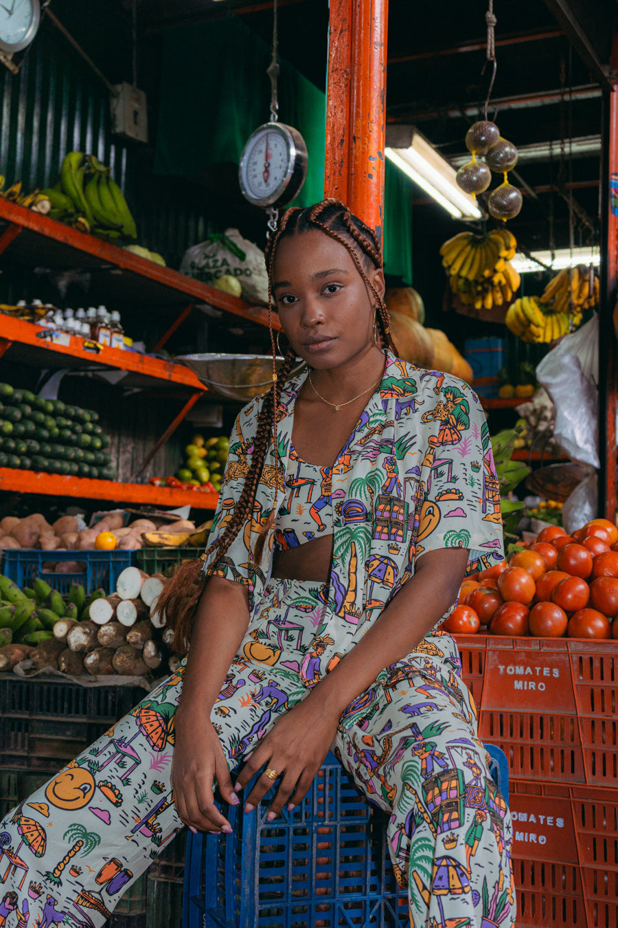 Camisa Mujer Joyas 2 Casa Del Ritmo (Rayón)