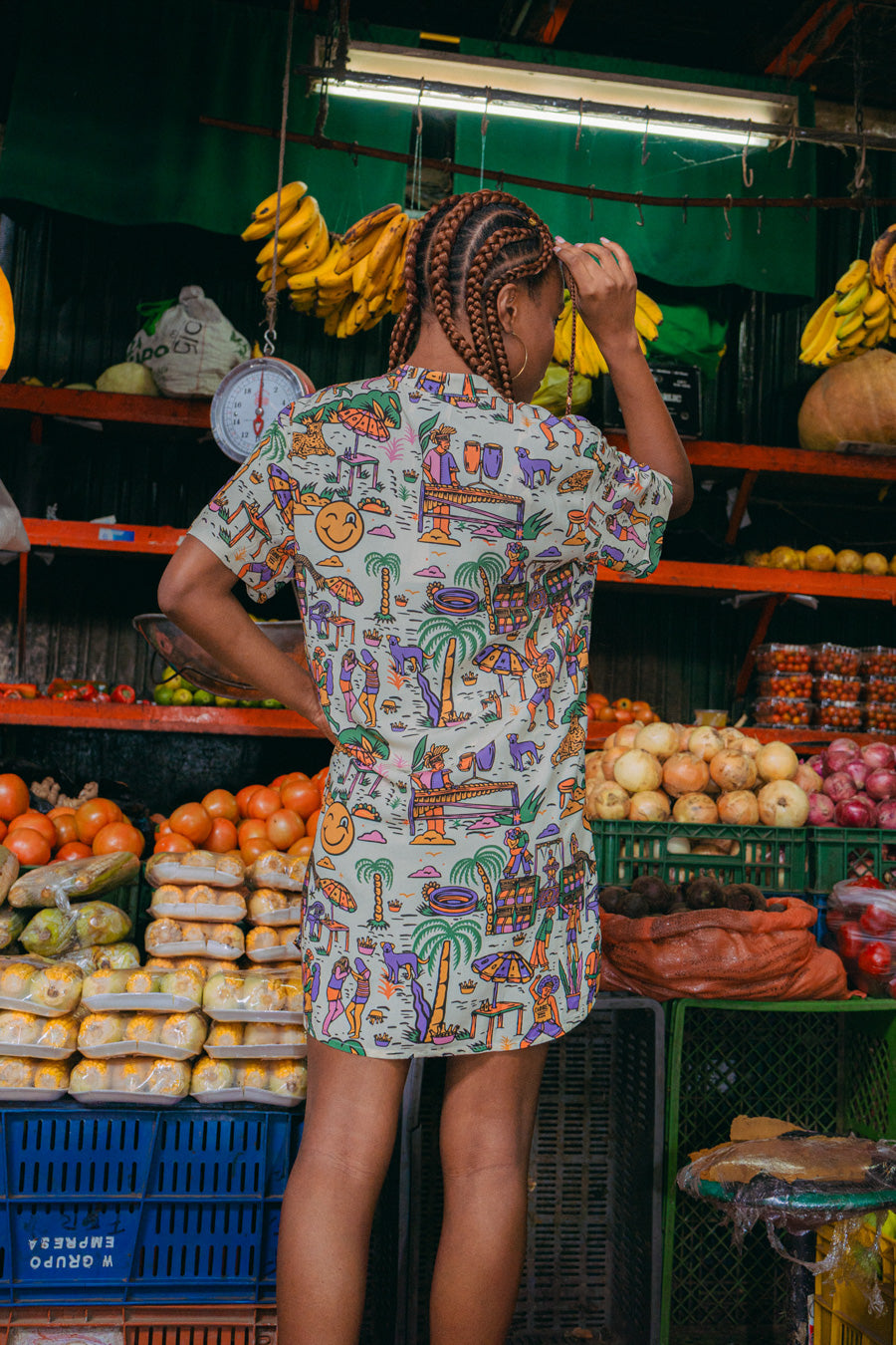 Camisón Mujer Talla Única Joyas 2 Casa Del Ritmo (Rayón)