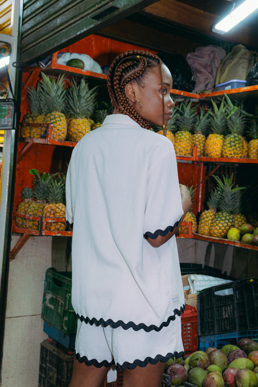 Camisa Mujer Crudo Joyas 2 Casa Del Ritmo (Lino)