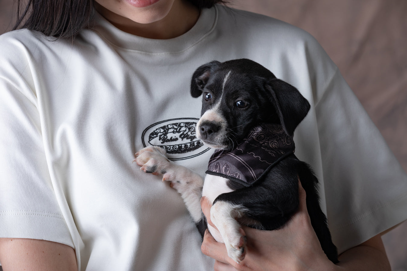 Camiseta Unisex Oversize Marfil Dunan X Bohío (Algodón 320)