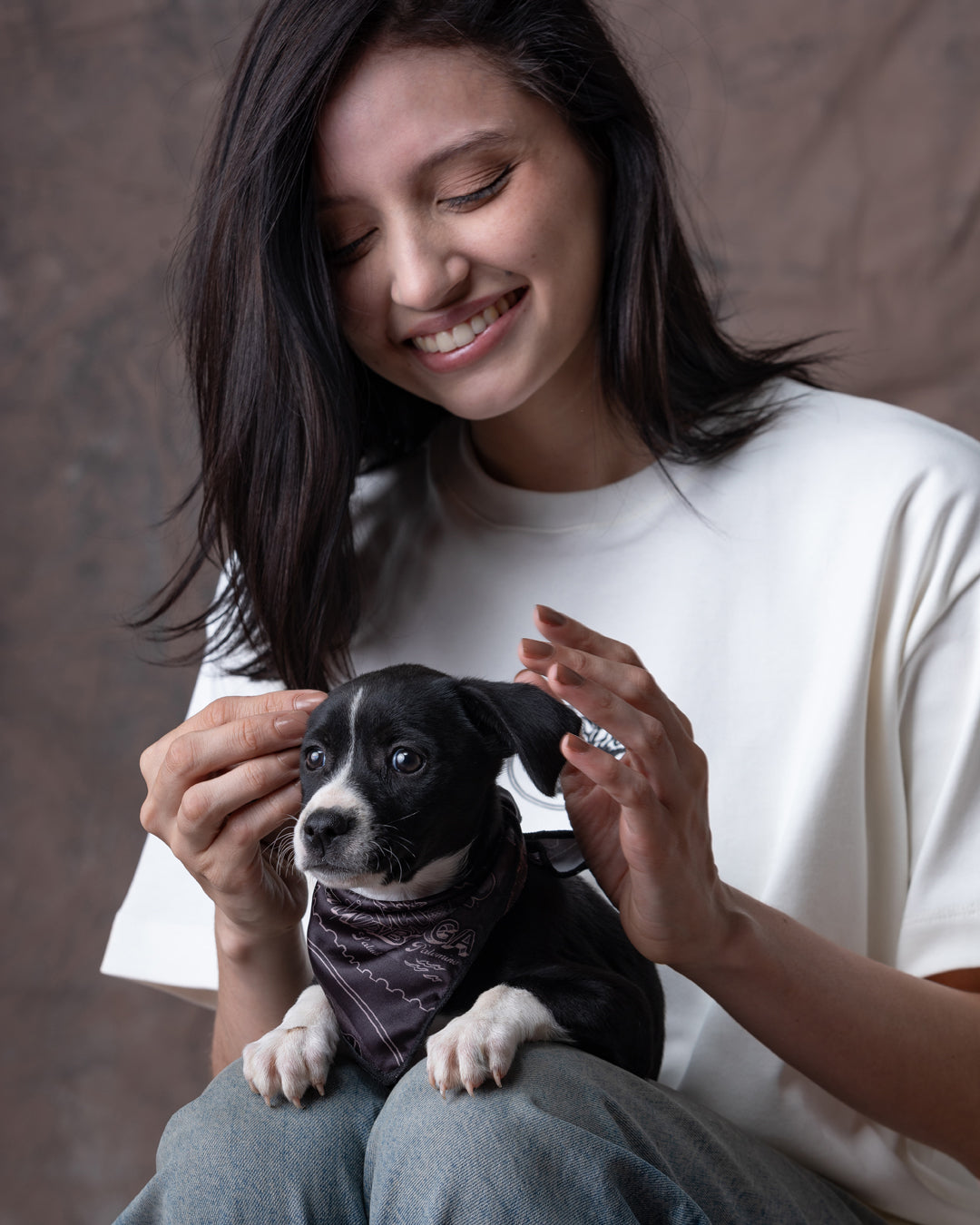 Camiseta Unisex Oversize Marfil Dunan X Bohío (Algodón 320)