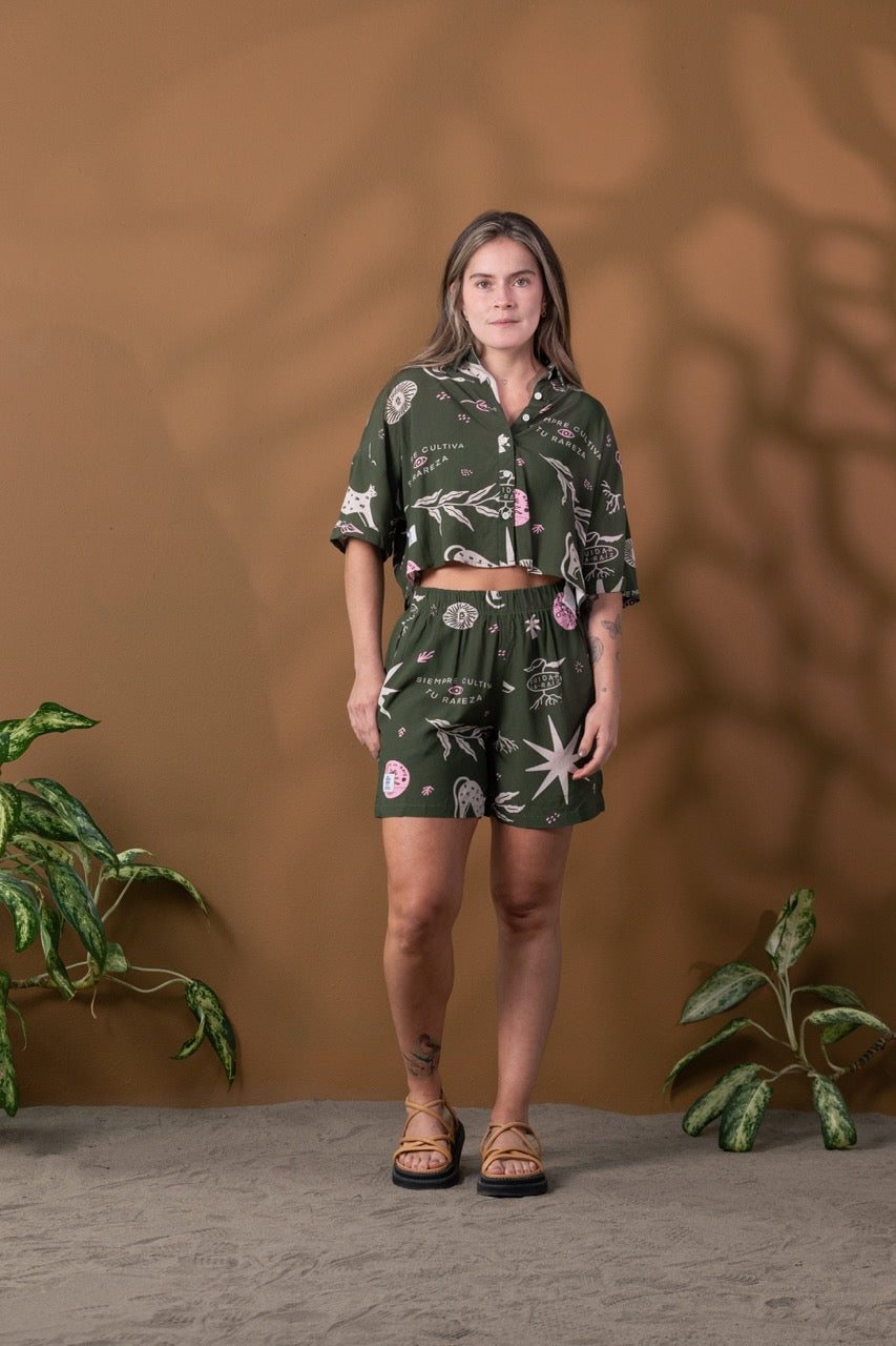 Short Unisex Raíces (Rayón)