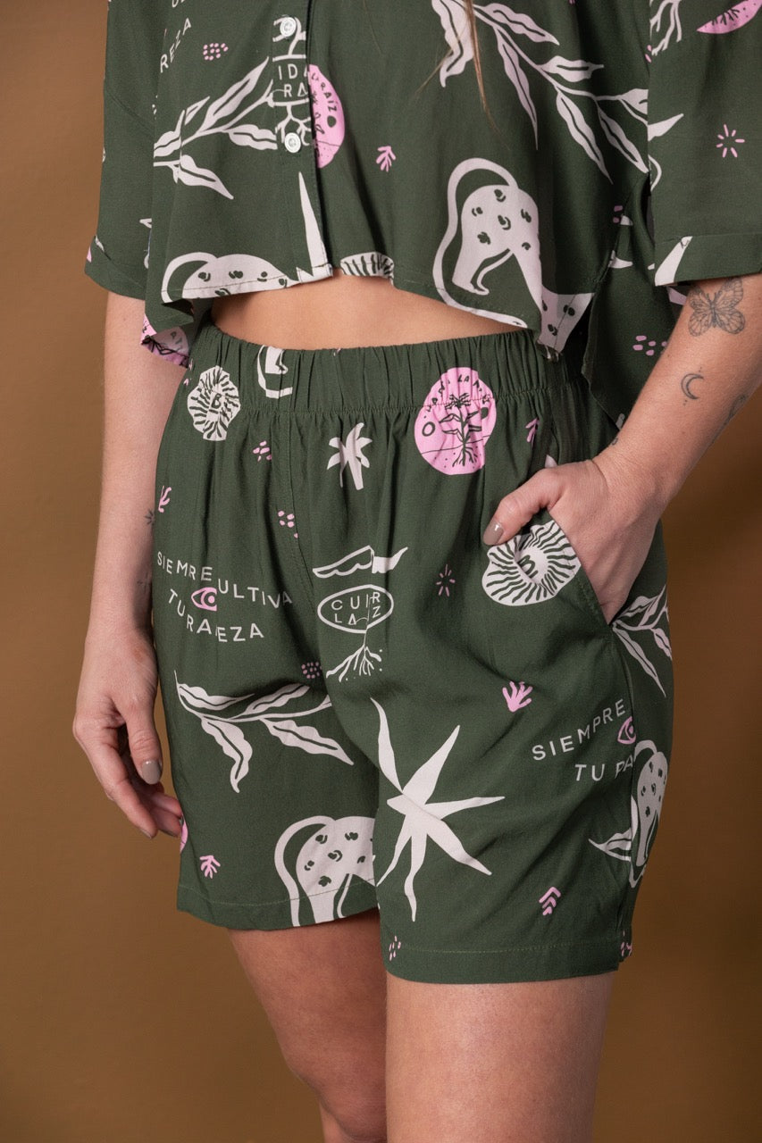 Short Unisex Raíces (Rayón)