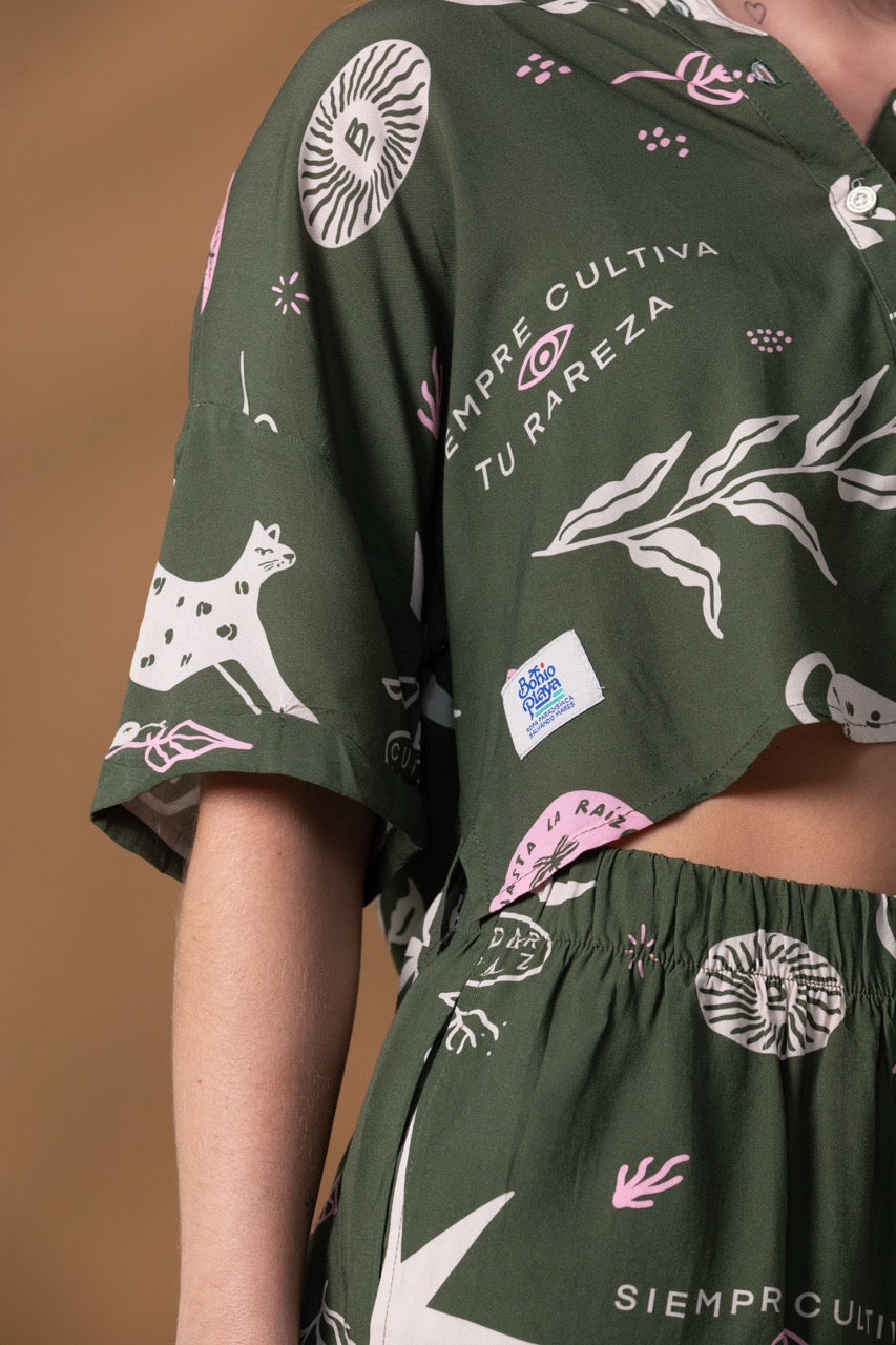 Short Unisex Raíces (Rayón)