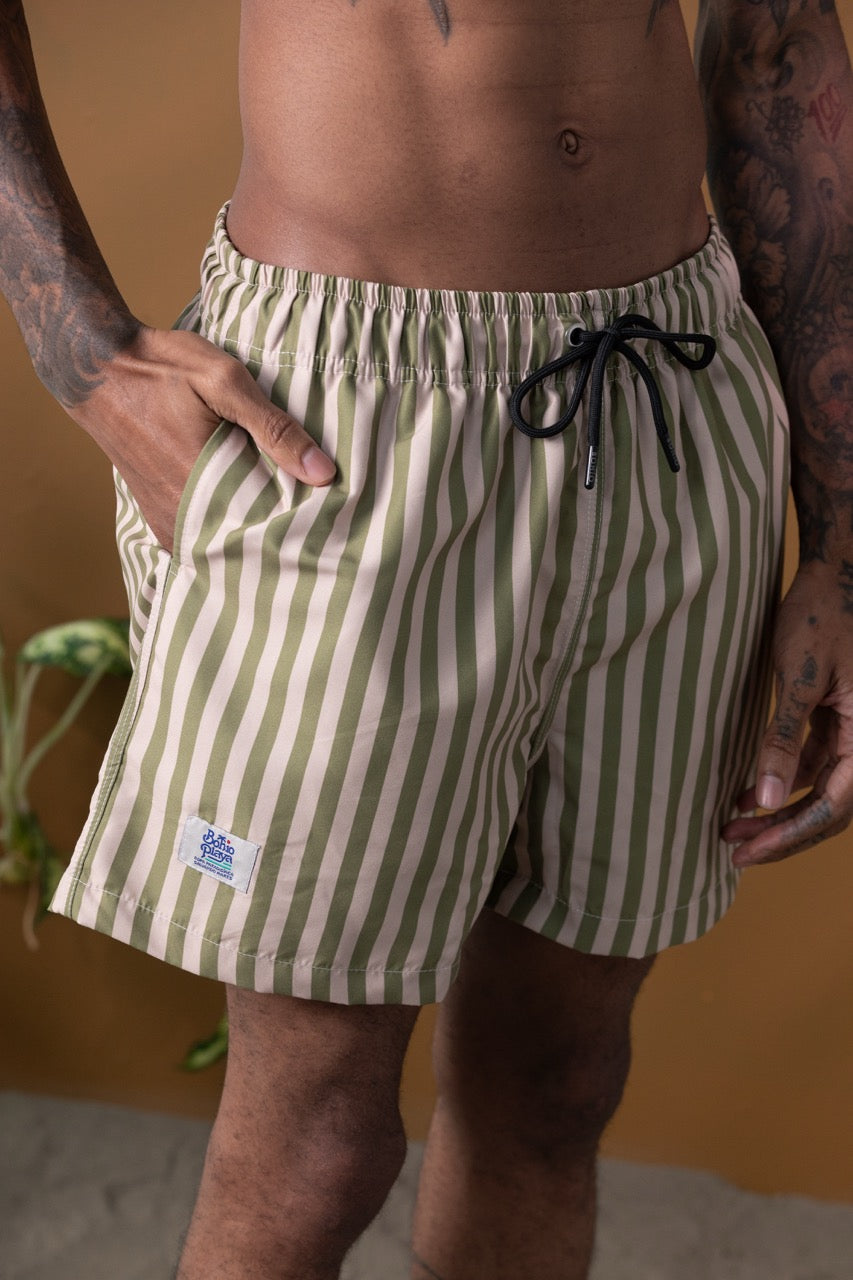 Bañadora Masculina Ancestral Raíces (Tela Eco)