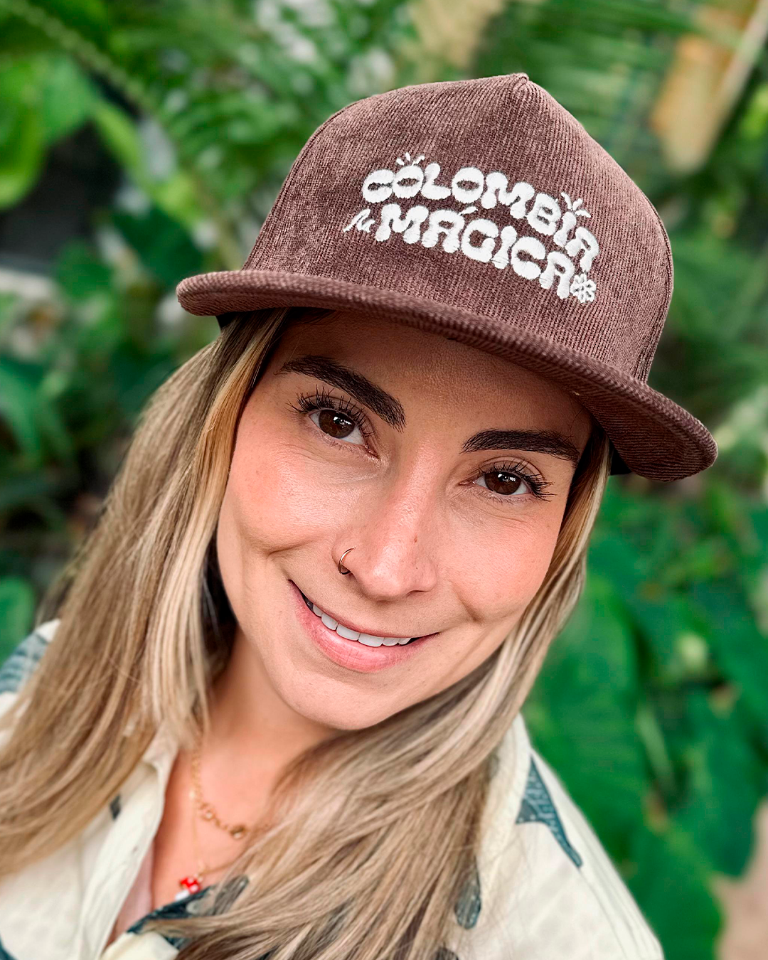 Gorra Unisex Colombia Mágica (Velours côtelé)